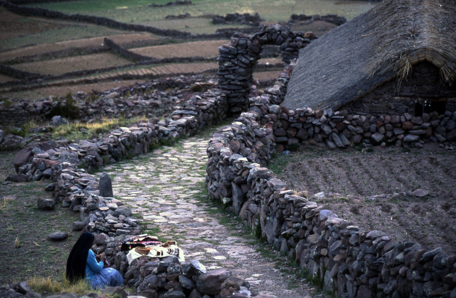 Titikaka lake, Amantani